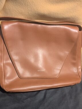 Matt & Nat Cognac Brown Men’s Messenger Bag